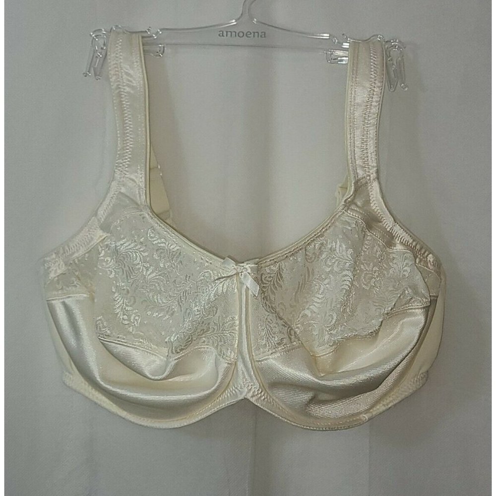 Amoena Mastectomy Bra 40DD #2242 Candle Light New